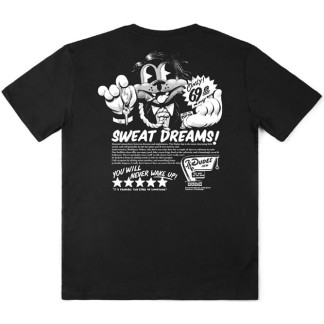THE DUDES CAMISETA MANGA CORTA SWEAT DREAMS BLACK BACK