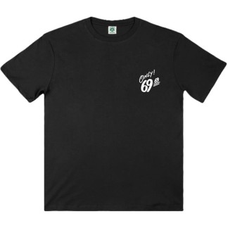 THE DUDES CAMISETA MANGA CORTA SWEAT DREAMS BLACK FRONT