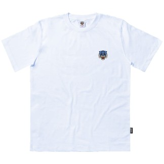 THE DUDES CAMISETA MANGA CORTA TIGER BEAR WHITE FRONT