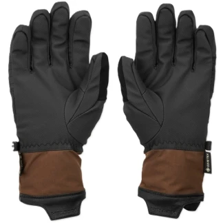 VOLCOM GUANTES DE SNOW CP2 GORE TEX BLACK BROWN PALMA J6852604