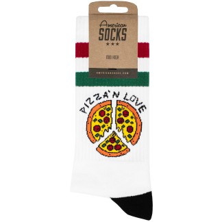 AMERICAN SOCK PIZZA N LOVE MULTI EMPAQUETADO