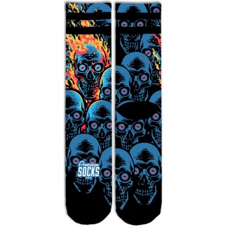 AMERICAN SOCKS CALCETINES KNUCKLEHEAD MID HIGH FRONT