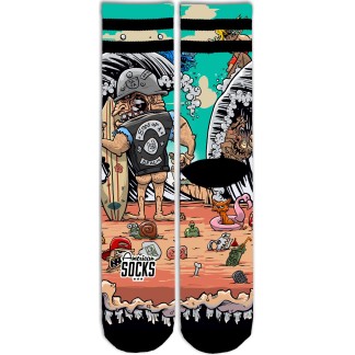 AMERICAN SOCKS CALCETINES SON OF A BEACH MID HIGH FRONT