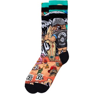 AMERICAN SOCKS CALCETINES SON OF A BEACH MID HIGH LATERAL