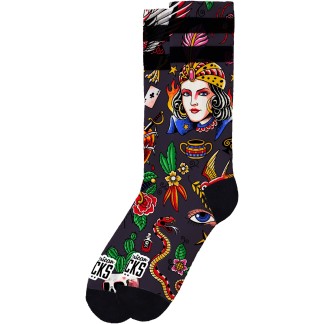 AMERICAN SOCKS CALCETINES SORCERER MID HIGH LATERAL