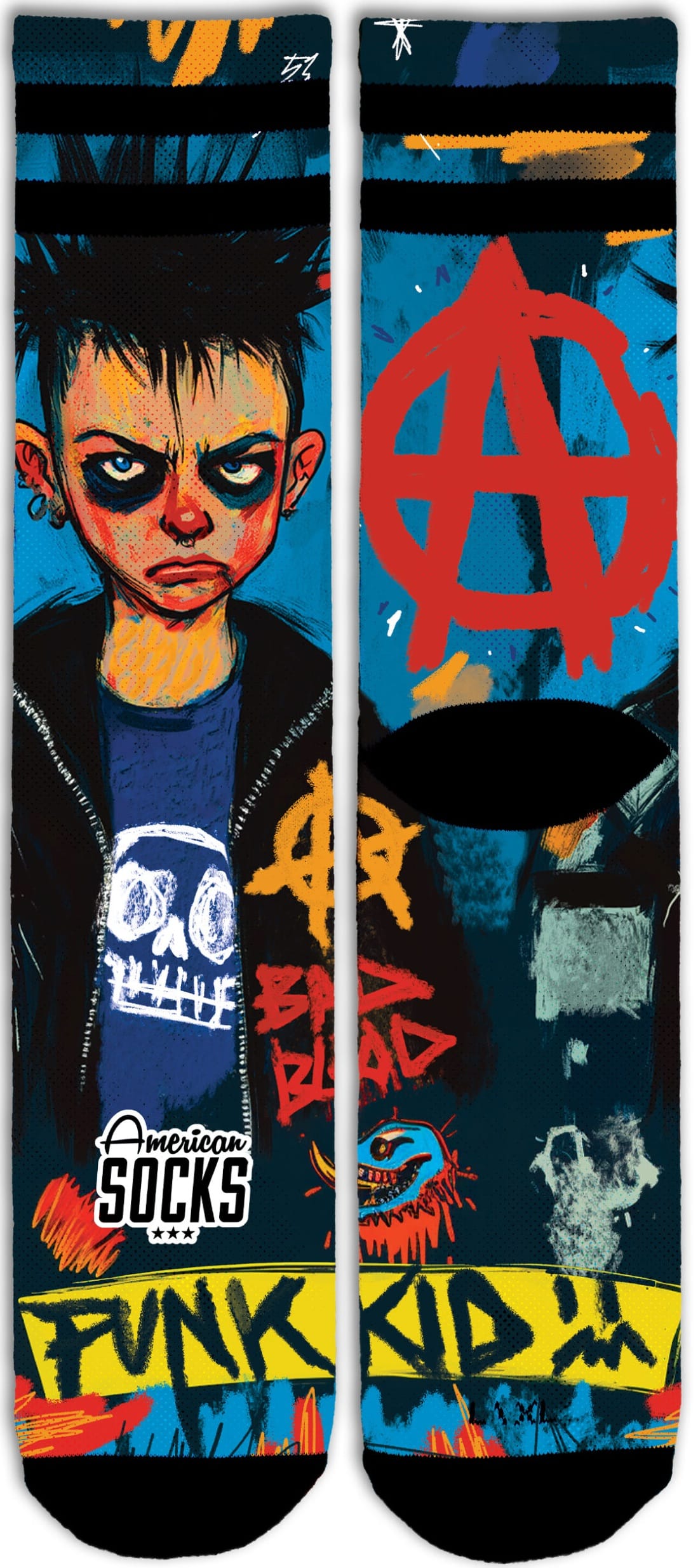 AMERICAN SOCKS YOUTH RENEGADE - Multi - Imagen 2