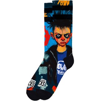AMERICAN SOCKS CALCETINES YOUTH RENEGADE MID HIGH LATERAL