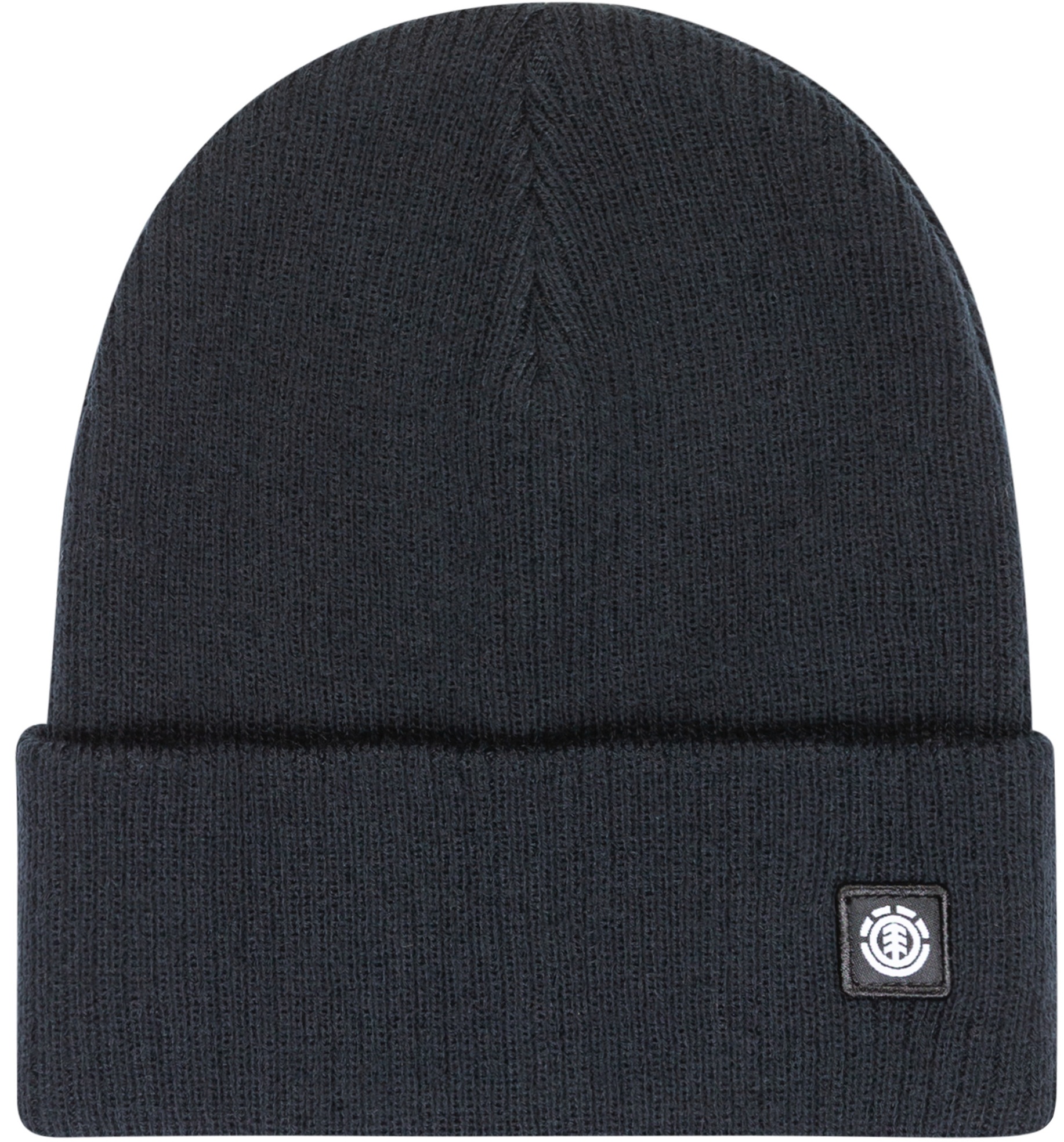 ELEMENT GORRO DE LANA MID ICON RIB BEANIE FLINT BLACK FRONT ELYHA00244 FBK