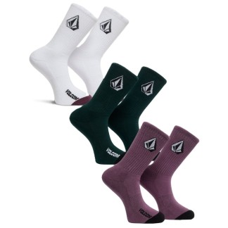 VOLCOM CALCETINES FULL STONE MIX 3PK MULTI