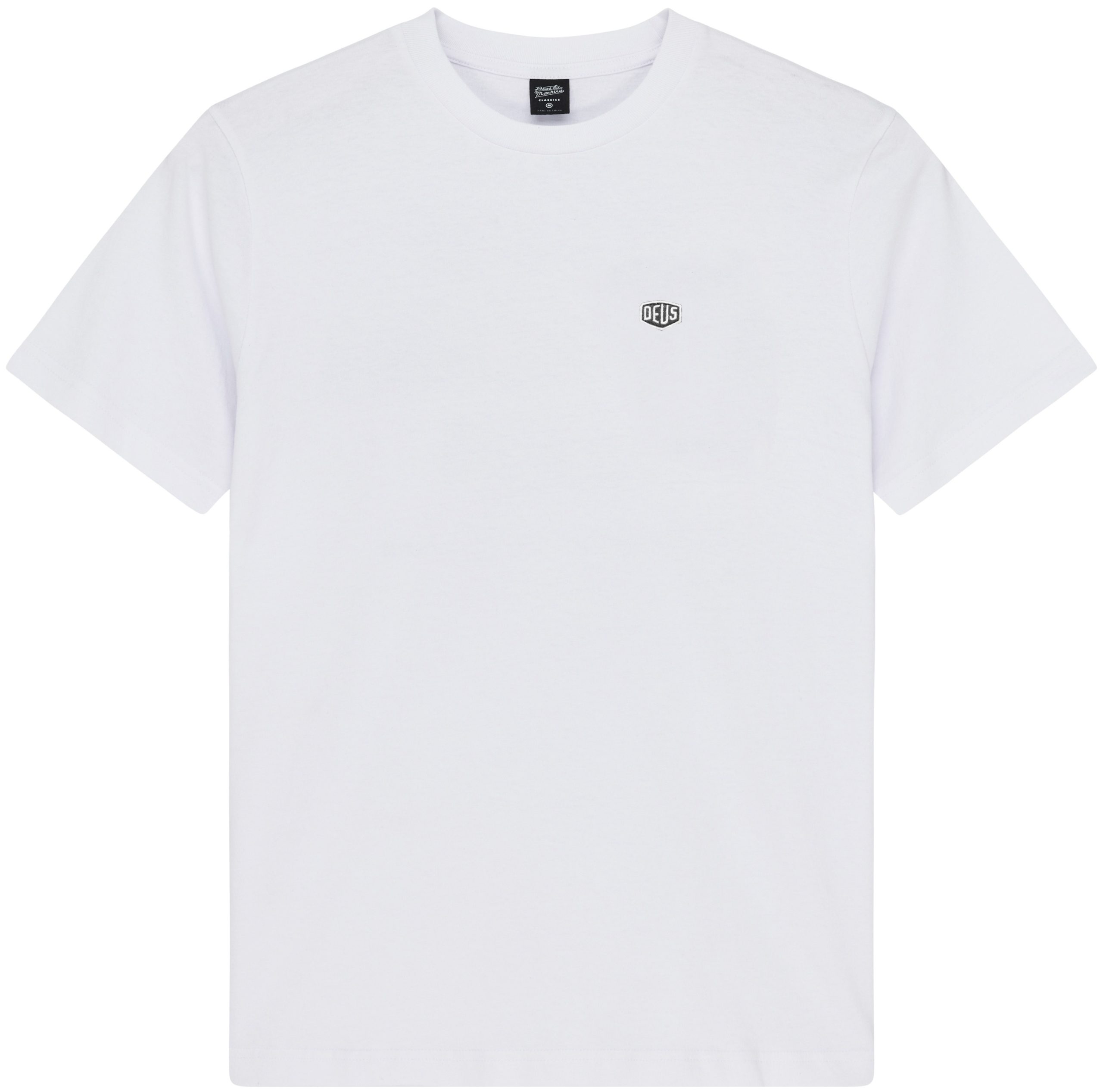 DEUS EX MACHINA CAMISETA MANGA CORTA SHIELD STANDARD WHITE FRONT