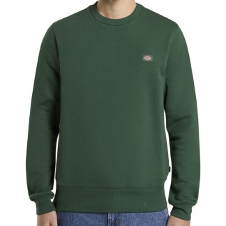 DICKIES SUDADERA DE CUELLO REDONDO OAKPORT SWEATSHIRT PINE NEEDLE GREEN FRONT