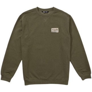 SALTY CREW SUDADERA CRAFTED CREW OLIVE 00