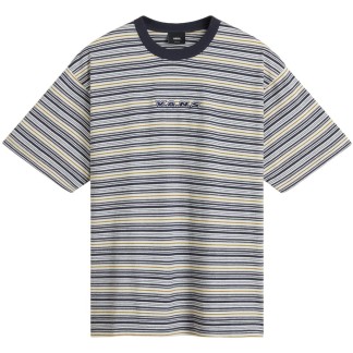 VANS CAMISETA DE MANGA CORTA CAMERON STRIPE KNIT SS MARSHMALLOW FRONT