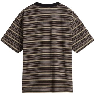 VANS CAMISETA DE MANGA CORTA CAMERON STRIPE KNIT SS WALNUT BACK