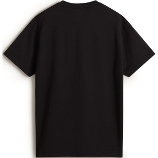 VANS CAMISETA DE MANGA CORTA DE MUJER DOWN THE RABBIT HOLE BLACK BACK