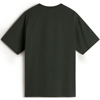 VANS CAMISETA DE MANGA CORTA LEFT CHEST LOGO II LOOSE DRIED KELP BACK