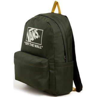 VANS MOCHILA OLD SKOOL DRIED KELP LATERAL