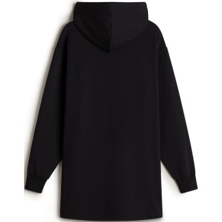 VANS SUDADERA DE CAPUCHA DE MUJER FLEECE DRESS BLACK BACK