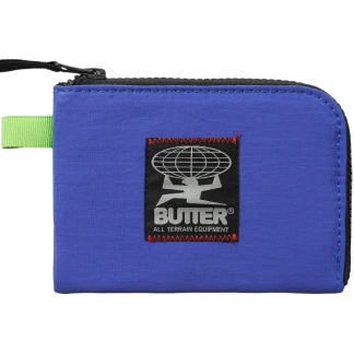 BUTTER GOODS BILLETERO DE HOMBRE ZIP WALLET ROYAL FRONT