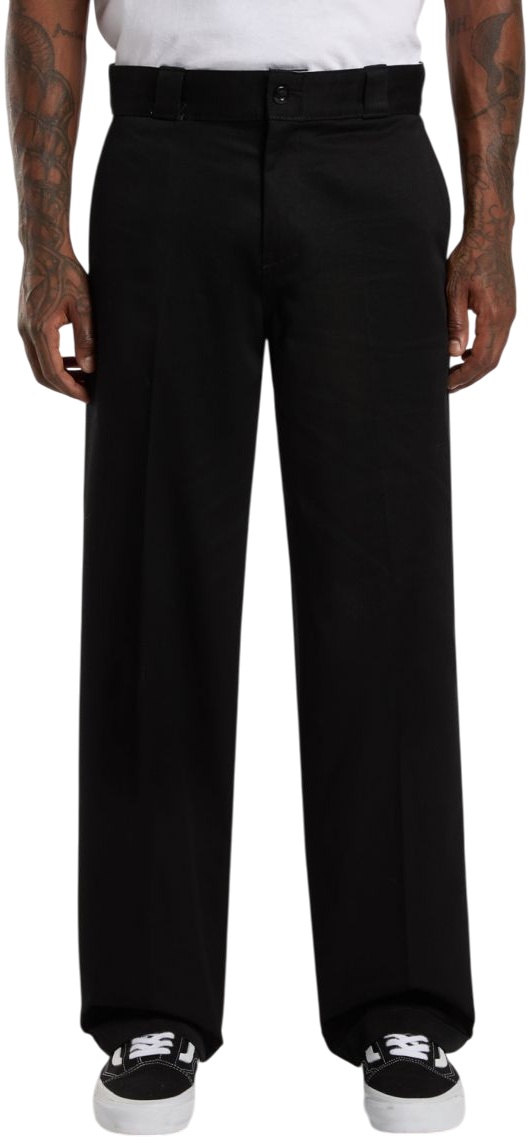 DICKIES PANTALON 247 BLACK FRONT