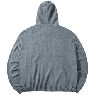 MARKET JERSEY SUDADERA DE PUNTO CLASSIC MARKET ARC FULL ZIP HOODIE HEATHER GREY BACK