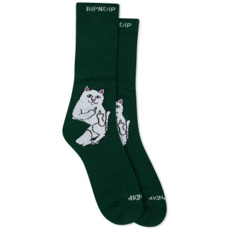RIPNDIP CALCETINES LORD NERMAL SOCKS HUNTER GREEN PAR