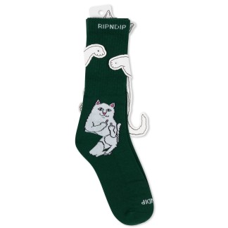 RIPNDIP CALCETINES LORD NERMAL SOCKS HUNTER GREEN PRESENTACION