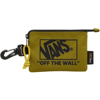 VANS BILLETERO FORMULA ZIP WALLET BURNT GOLD FRONT
