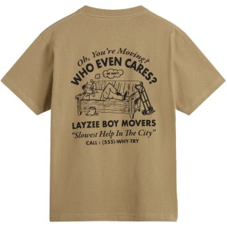 VANS CAMISETA DE MANGA CORTA MOVING CO BAY LEAF BACK