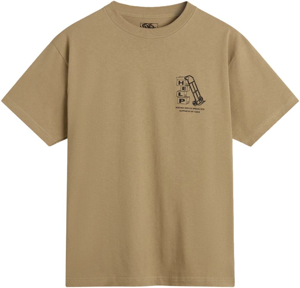 VANS CAMISETA DE MANGA CORTA MOVING CO BAY LEAF FRONT