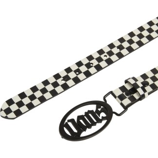 VANS CINTURON GOT YOU BELT BLACK WHITE EXTENDIDO