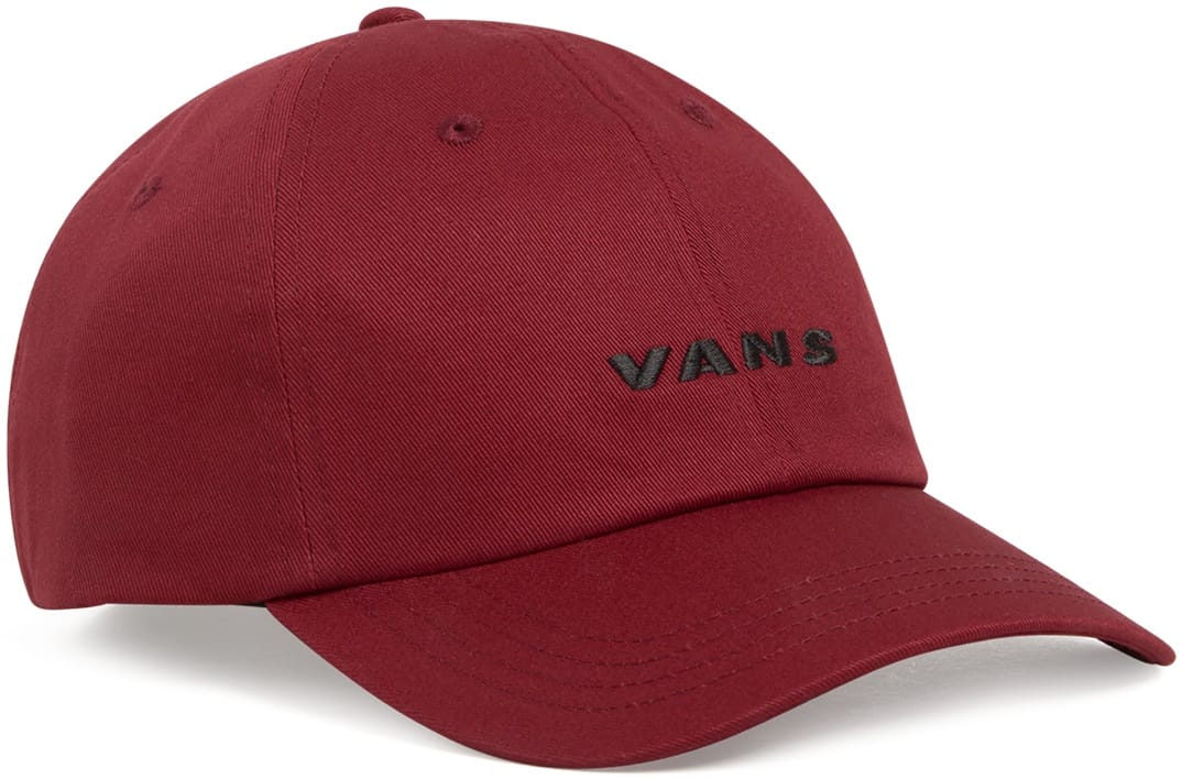 VANS GORRA CHECK SIDE CURVED BILL JOCKEY BORDEAUX FRONT