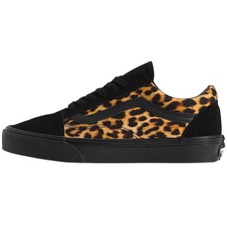 VANS ZAPATILLAS OLD SKOOL LEOPARD BLACK LATERAL