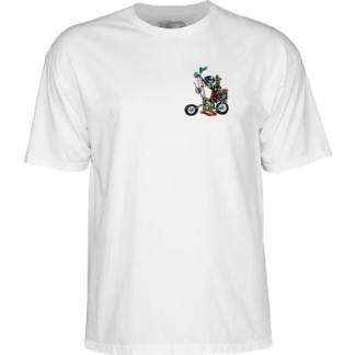 camiseta powell peralta in25 CHOPPER BIKE WHITE 01