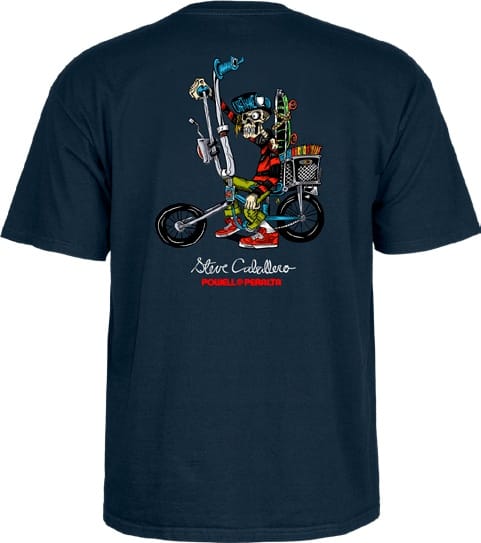 camiseta powell peralta in25 CHOPPER BIKE navy 00