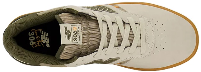 NEW BALANCE NUMERIC ZAPATILLAS 306 TIMBERWOLF DARK MOSS VISTA SUPERIOR UN306CBM