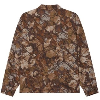 OBEY CAMISA DE MANGA LARGA FENCE CAMO MULTI BACK