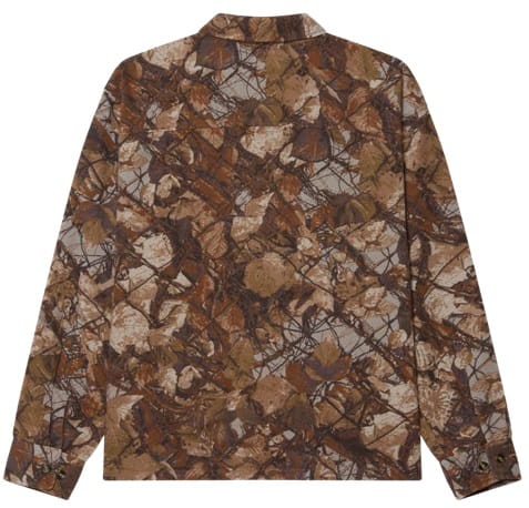 OBEY CAMISA DE MANGA LARGA FENCE CAMO MULTI BACK