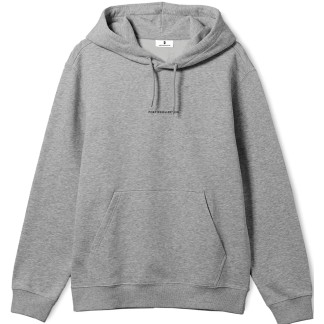 POETIC COLLECTIVE SUDADERA DE CAPUCHA BOX OUTLINE HOODIE HEATHER GREY FRONT