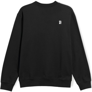 POETIC COLLECTIVE SUDADERA DE CUELLO REDONDO BLUE STRIPES CREWNECK BLACK BACK