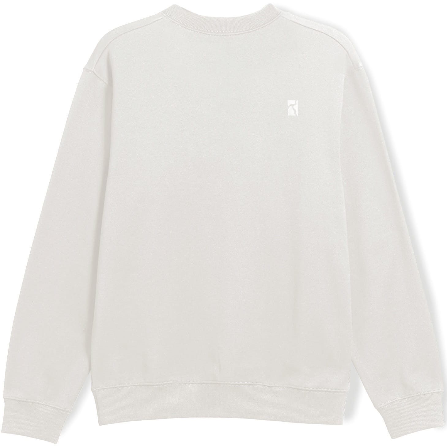 POETIC COLLECTIVE SUDADERA DE CUELLO REDONDO BLUE STRIPES CREWNECK IVORY BACK