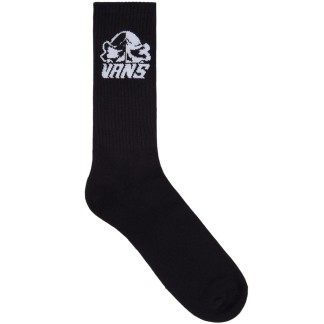VANS CALCETINES MAJOR TYPE CREW BLACK LATERAL INTERNO