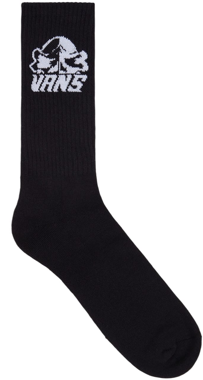VANS CALCETINES MAJOR TYPE CREW BLACK LATERAL INTERNO