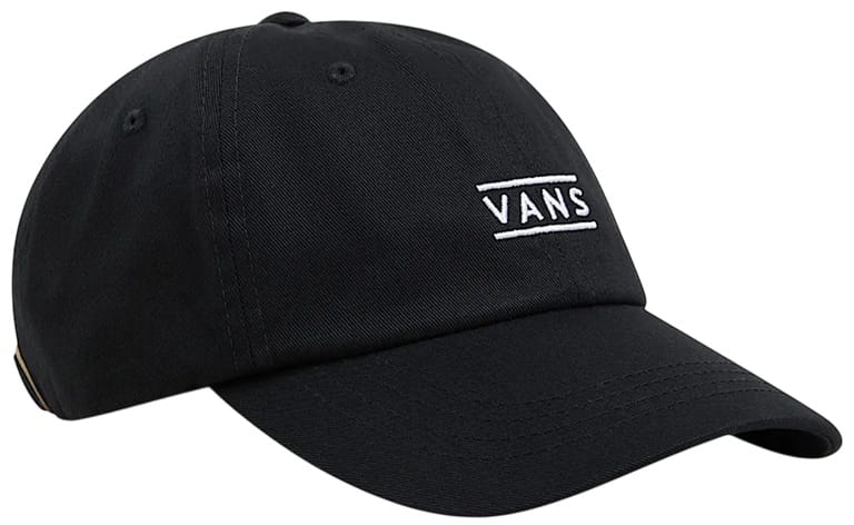 VANS GORRA HALF BOX CURVED BILL BLACK LATERAL