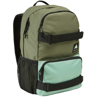 BURTON MOCHILA TREBLE YELL FOREST MOSS SOFT SAGE FRONT