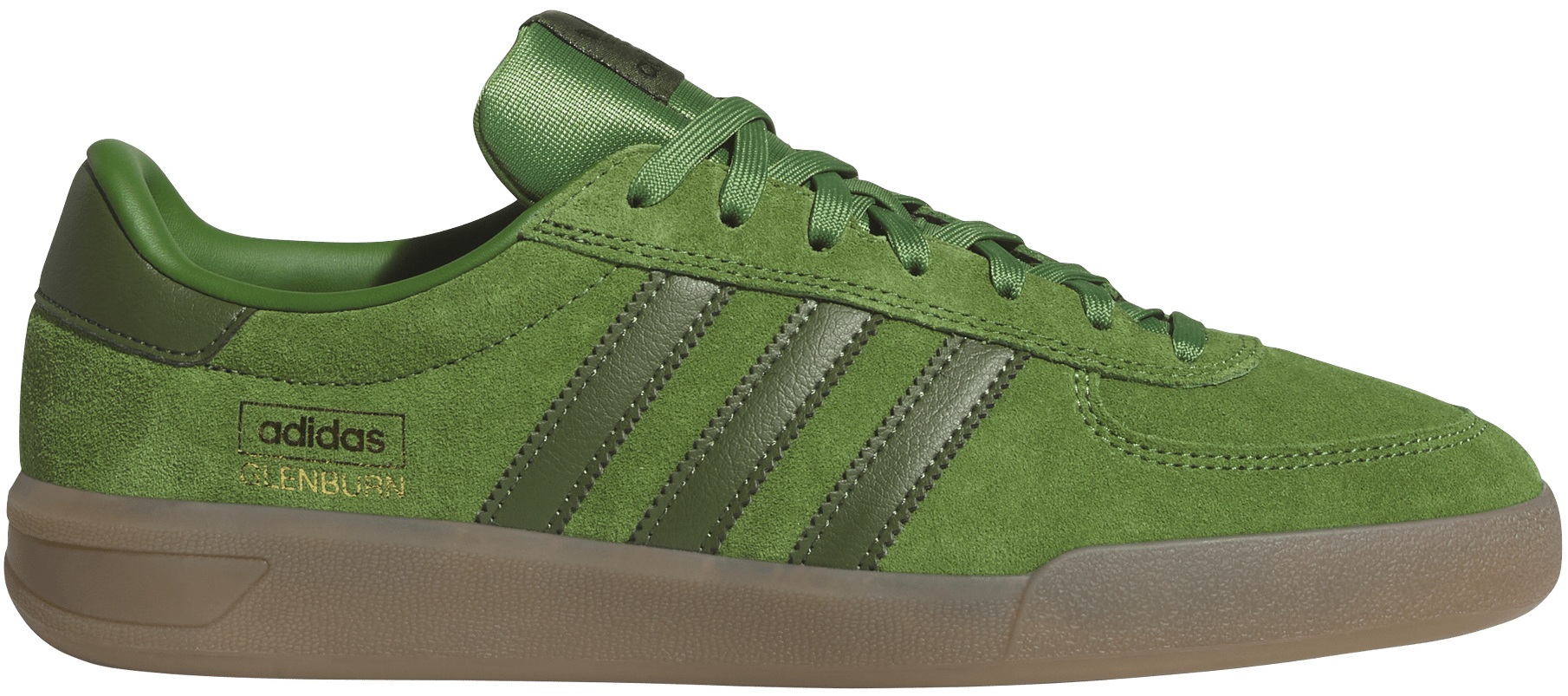 ADIDAS ZAPATILLAS GLENBURN GREEN GUM LATERAL HP3509