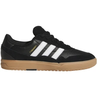 ADIDAS ZAPATILLAS TYSHAWN II BLACK WHITE GUM LATERAL HQ4734