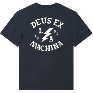 DEUS EX MACHINA CAMISETA DE MANGA CORTA CHINOOK BLACK FRONT