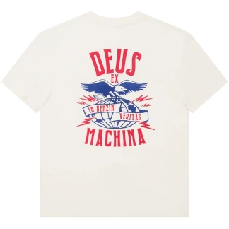 DEUS EX MACHINA CAMISETA DE MANGA CORTA CLAW SOME WHIZZ DIRTY WHITE BACK