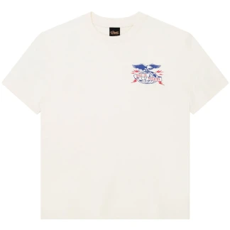 DEUS EX MACHINA CAMISETA DE MANGA CORTA CLAW SOME WHIZZ DIRTY WHITE FRONT